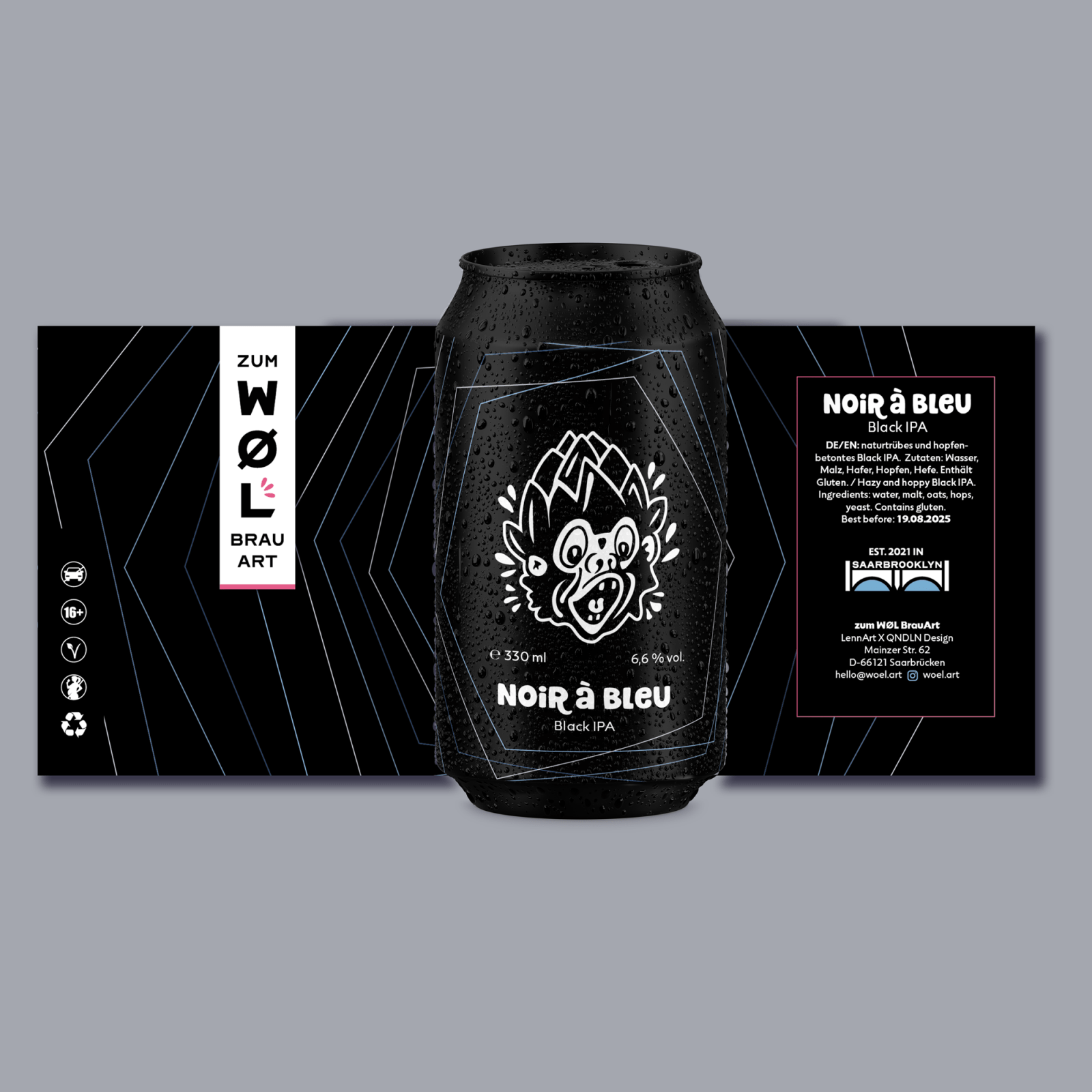 Noir á Bleu - WØL Shop