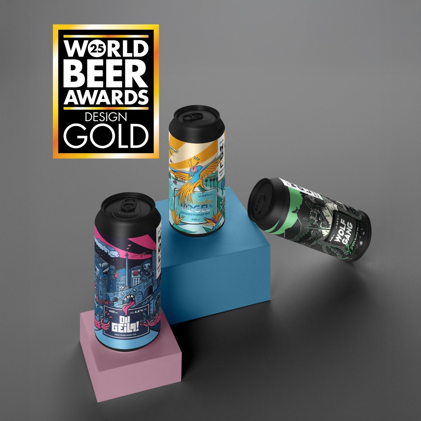 3 x 440ml zum WØL IPA Bundle - WØL Shop