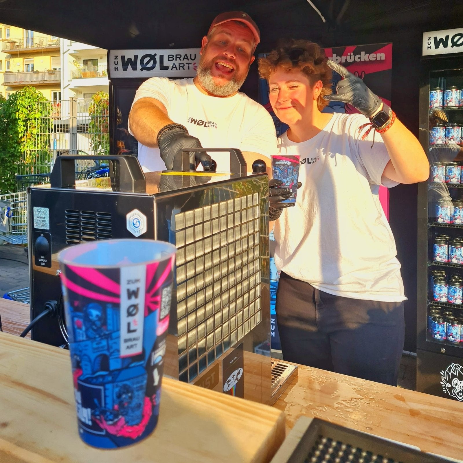 Party Becher "du geila!" - WØL Shop